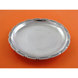 Omar Ramsden silver dish London 1938