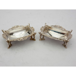 Omar Ramsden silver dishes London 1932