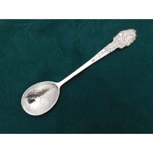 Omar Ramsden silver galleon ship spoon