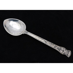 Omar Ramsden silver thistle spoon 1936