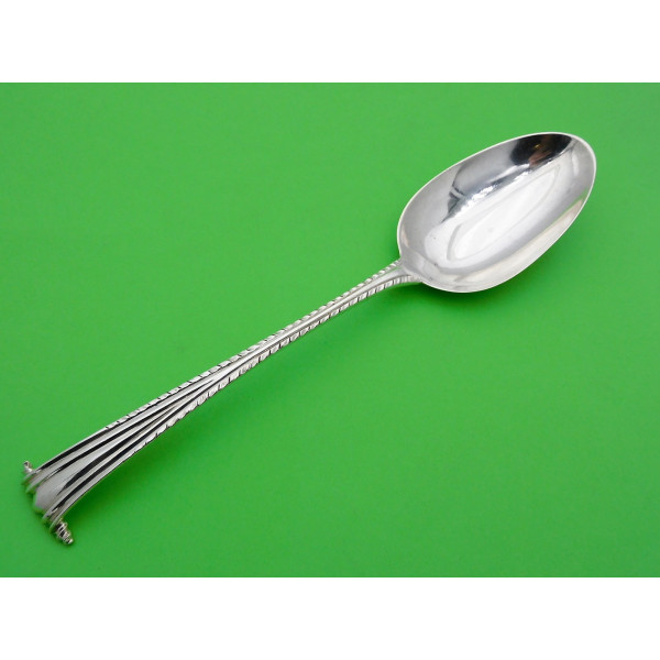 Onslow feather edge silver table spoon london 1782 George Smith