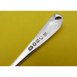 PB IB Peter Jonathan Bateman silver dessert spoon London 1790