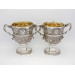 Pair Irish silver cups by Thomas Johnston Dublin 1750