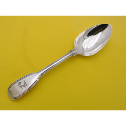Paul Storr Fiddle Thread silver table spoon 1813