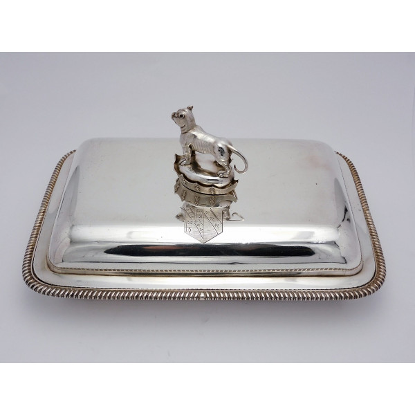 Paul Storr Silver entree dish London 1801