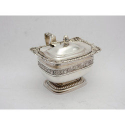 Silver-gilt Armorial Sugar Bowl, 1831 by Paul Storr » Antique Silver Spoons