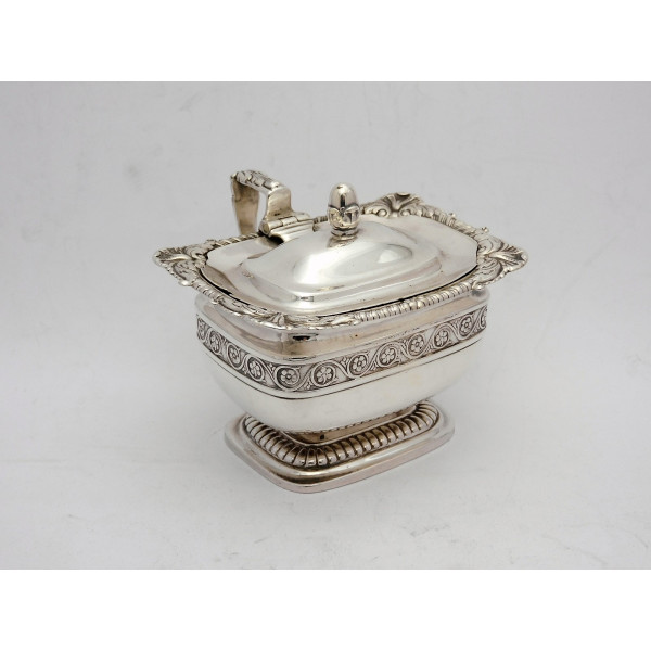Paul Storr silver mustard pot London 1816