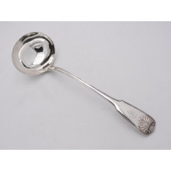 Paul Storr silver soup ladle 1819