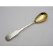 Peterhead silver mustard spoon by George Angus Scttish provinical
