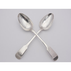 Postans Tye silver table spoons Birmingham