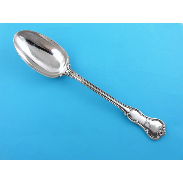 Princess Pattern silver table spoon London 1885 Aldwinckle slater
