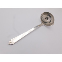 Pyramid silver sauce ladle Georg Jensen