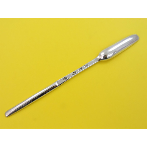 Queen Anne Silver marrow scoop London 1712 Henry Clarke Britannia standard