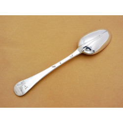 Queen Anne silver Rattail table spoon london 1711 by George Cox