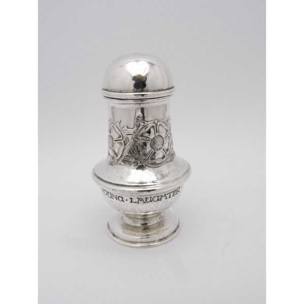 Ramsden Carr silver caster Laughter 1909