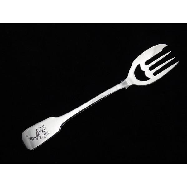 Rare Georgian cutting fork 1831