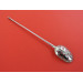 Rattail silver mote spoon 1725