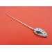 Rattail silver mote spoon
