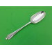 Ribbed rattail silver dog nose spoon William Scarlett 1714