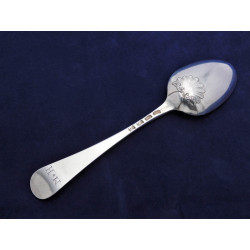 Rococo shell back table spoon London 1761 James Tookey spoonmaker