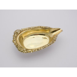 SIlver gilt pap boat London 1817 Wallis Hayne