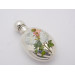 Sampson Mordan silver enamel scent bottle 1887