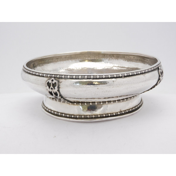 Sandheim Brothers arts crafts silver dish