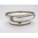 Sandheim Brothers arts crafts silver dish