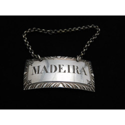 Sandilands Drinkwater silver wine label
