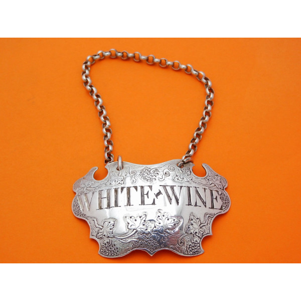 Sandilands rinkwater silver White Wine label