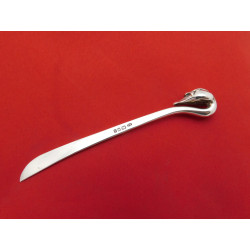 Sarah Jones silver swan letter opener