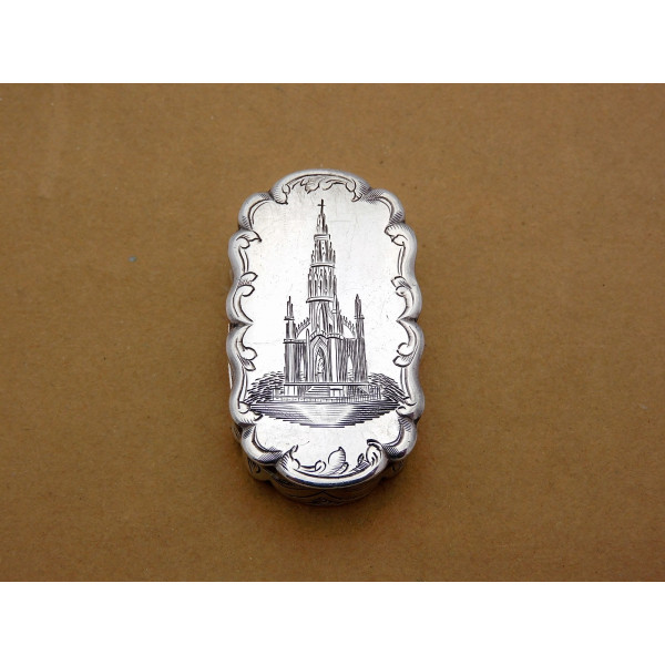 Scott Memorial silver vinaigrette Edinburgh