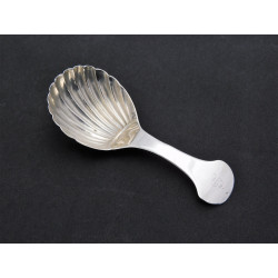 Scottish provincial silver caddy spoon Inverness 1830 John MacRae