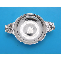 Scottish silver quaich RE Stone 1946