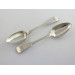 Scottish silver table spoons Inverness 1820 Robert Naughten Debonnaire otter crest