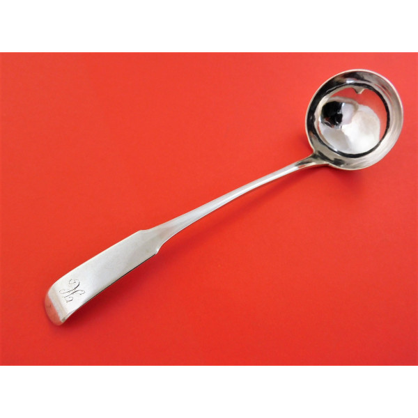 Scottish silver toddy ladle Banff David Izat