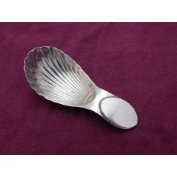 Sheffield silver caddy spoon by Nathaniel Smith Co