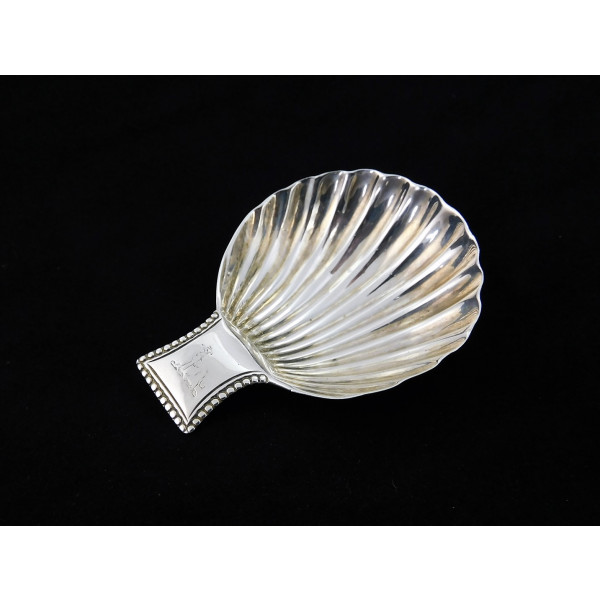 Silve caddy spoon London 1780 by John Lambe