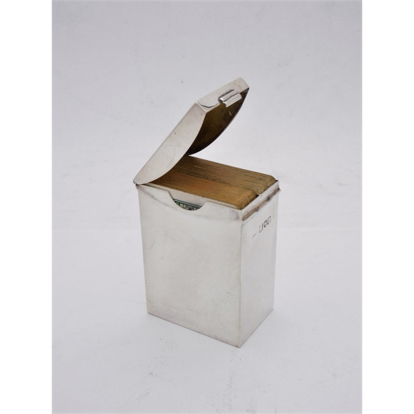 Silver Bridge Playing cards Box London 1899