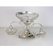 Silver Epergne Centrepiece with baskets Sheffield 1920 by Huttons