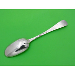 Silver Hanoverian table spoon London 1733 Jeremiah King
