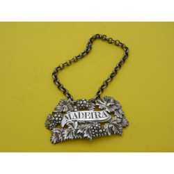 Silver Madeira Label London 1823 Charles Rawlings