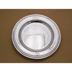 Silver Mildmay Service by Paul de Lamerie London 1725 dinner plate