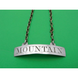 Silver Mountain Label London 1789