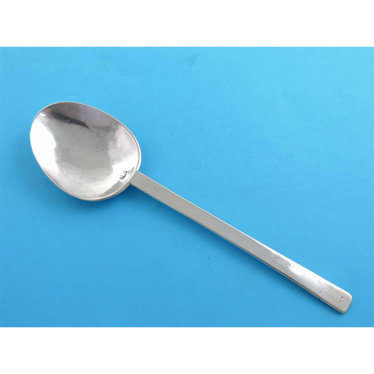 Puritan Spoon, 1664 by Jeremy Johnson » Antique Silver Spoons
