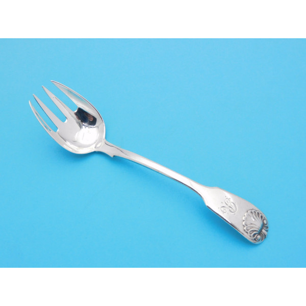 Silver Runcible Spoon Newcastle 1855 by Lister Sons