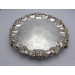 Silver Salver Sheffield 1838 Nil Penna Sed Usus family motto