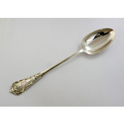 Silver Tudor pattern basting spoon London 1853 by George Adams
