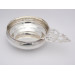 Silver bleeding bowl London 1698 by Matthew Madden
