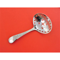 Silver caddy spoon london 1793 by George Burrows